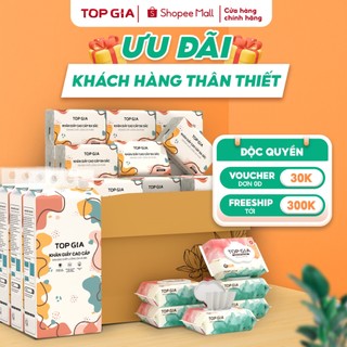 [KHÁCH HÀNG THÂN THIẾT] Khăn giấy cao cấp TopGia, đảm bảo an toàn sức khỏe người dùng