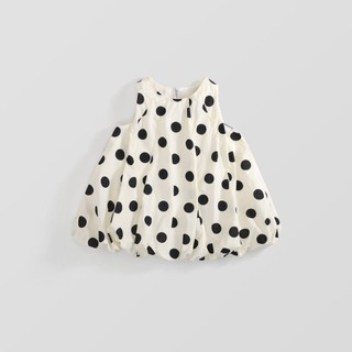 Váy Bí Cho Bé Gái, Váy Bí Thiết Kế Chấm Bi Hot Trend Chất Liệu Cotton Mềm Mại