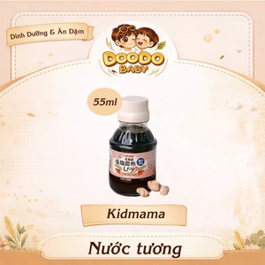 Nước Tương Tảo Bẹ Giảm Muối Ăn Dặm Kids & Mama Cho Bé (100ml)
