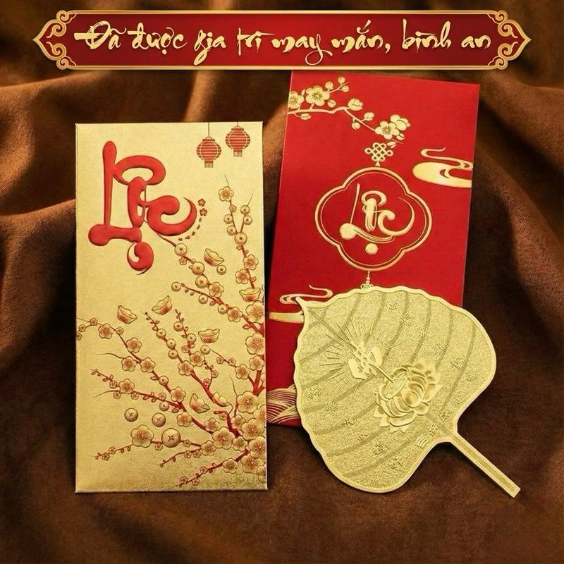 Lá Bồ Đề mạ vàng, lá Bồ Đề Phật ( ĐÃ THỈNH ) may mắn bình an, tài lộc mang theo bên người.