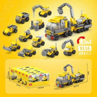 Mô hình đồ chơi lắp ráp mini các loại xe oto nhỏ xinh HT Toys