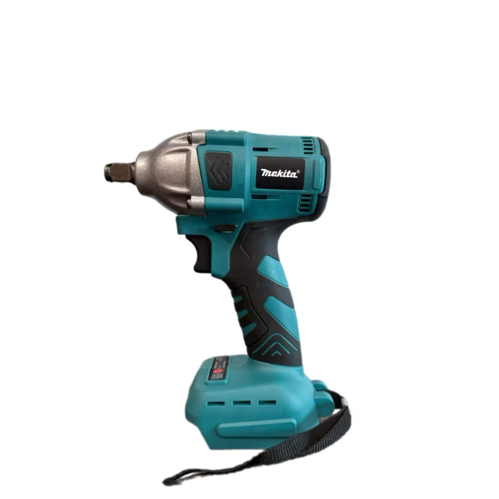 Thân Máy Siết Bulong MAKITA xanh 450Nm, động cơ lõi đồng không chổi than chân pin thông dụng 4cm, đầu 2 in1