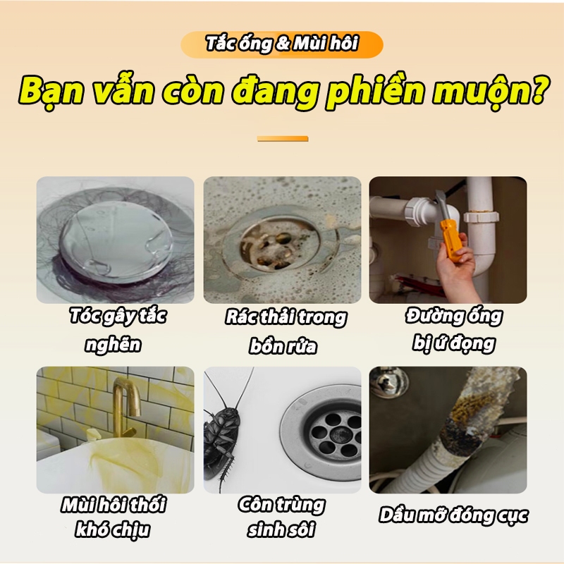 Dung dịch thông tắc siêu tốc-Phù hợp ống bếp, bồn rửa, bồn cầu – An toàn mọi ống