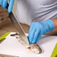 Găng Tay Cao Su Đen/Trắng/Xanh Nitrile,Có Nhám Đầu Ngón Tay,Cao Su Thiên Nhiên Cao Cấp