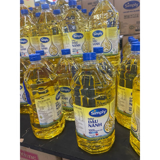 ( HỎA TỐC )Dầu đậu nành nguyên chất Simply chai 1L-2L