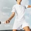Áo thun thể thao, Áo đôi nam nữ cổ V Pickleball DinkShot Essentials Nhanh khô, Thấm hút tốt Coo