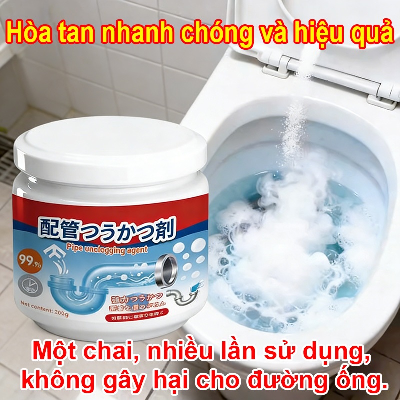Nước tẩy rửa đường ống có thể loại bỏ vi khuẩn và mùi hôi từ đường ống nước và cống rãnh, đồng thời thông tắc các đường