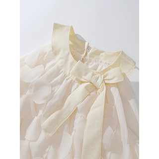 Váy Cho Bé Gái, Váy Thiết Kế Vẩy Cá Phong Cách Tiểu Thư Chất Liệu Cotton Mềm Mại