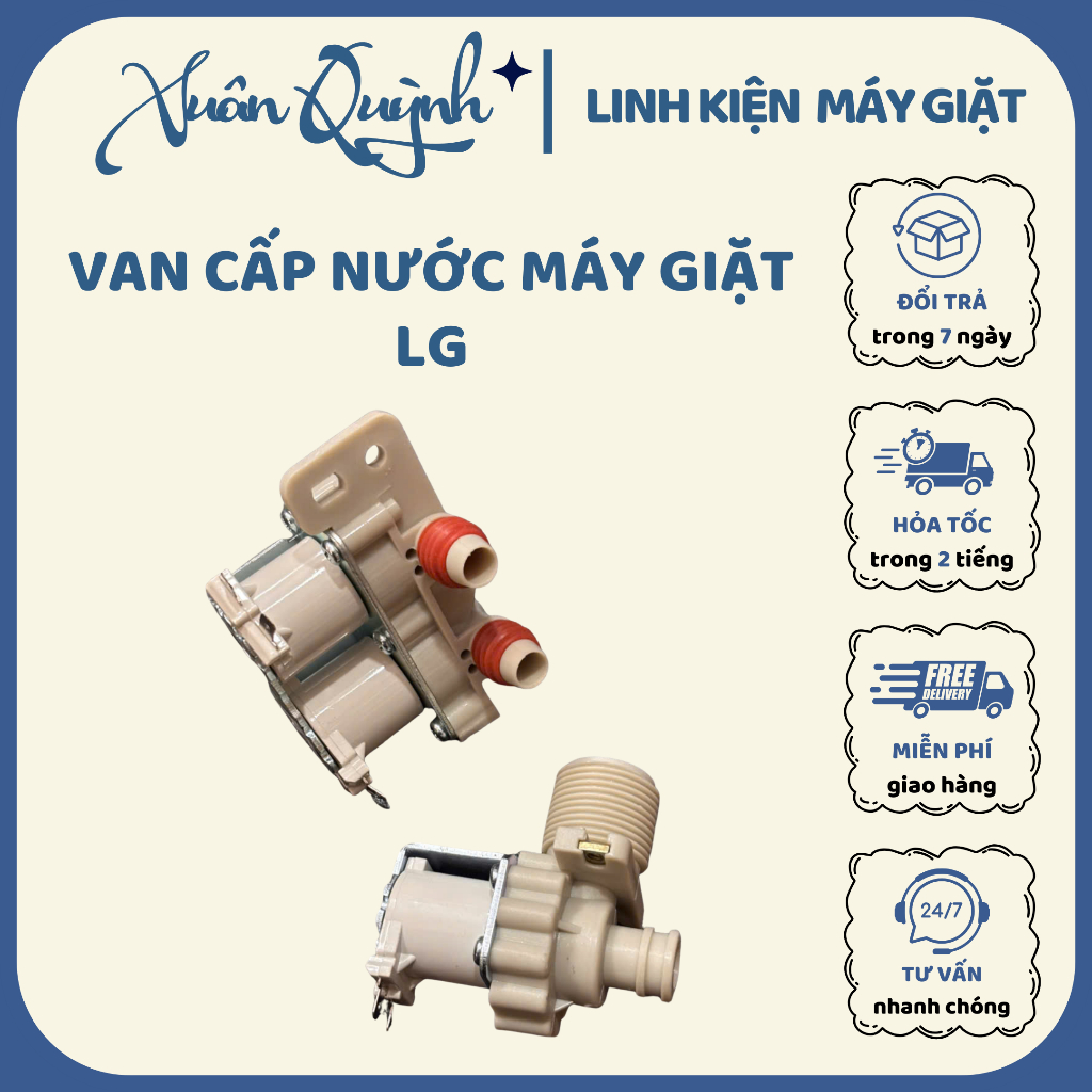 Van cấp nước máy giặt LG – Linh kiện thay thế cho máy giặt