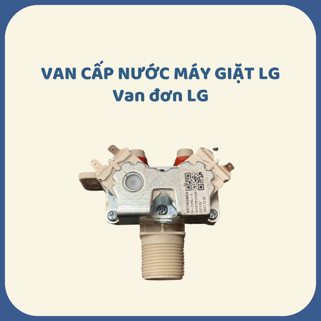 Van cấp nước máy giặt LG – Linh kiện thay thế cho máy giặt