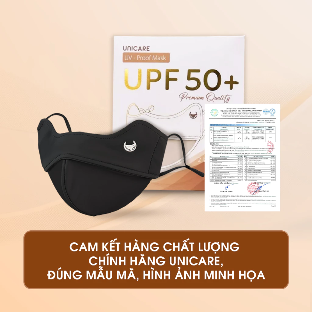 Khẩu trang chống tia UV UNICARE PROOF MASK, bảo vệ da khỏi tia UV - Hàng chính hãng