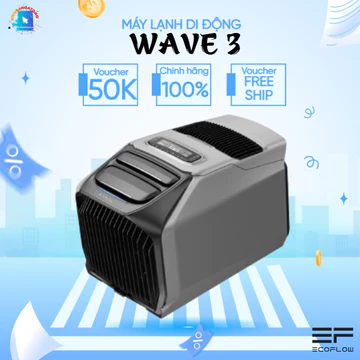 Máy Điều Hòa Di Động Ecoflow Wave 3 - Di Động, Không Dây, Tính Linh Hoạt Cao