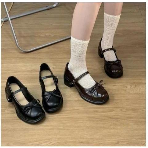 [Peinn] GIÀY BÚP BÊ NỮ LOLITA chất da mềm quai soắn mẫu mới hót hít mã 251