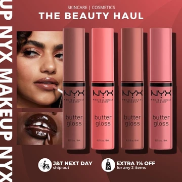 (Bill US) Son bóng căng mọng môi Nyx Butter Gloss /Wet n Wild màu 945b Cedar Later
