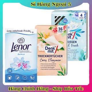 TÚI THƠM TỦ QUẦN ÁO,GIẤY THƠM QUẦN ÁO DENKMIT DÙNG CHO MÁY SẤY, GIẤY THƠM QUẦN ÁO LENORDENKMIT HÀNG CHUẨN ĐỨC