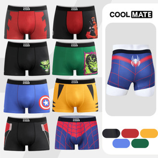 Quần lót nam Trunk Spiderman, Captain America, Ant man, Hulk, Deadpool, Wolverine Coolmate