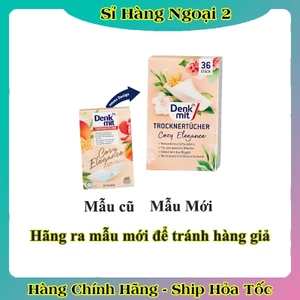 Giấy thơm quần áo Denkmit - dùng cho máy sấy, tủ quần áo, giày