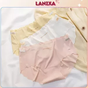 Quần lót nữ su đúc viền lượn sóng xinh xắn cạp vừa tôn dáng gợi cảm kiểu dáng basic LANIXA L8368 -CB