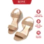 Sandal đế xuồng Kosu K-25309 7,5cm, dép xăng đan nữ công sở mang nhẹ êm chống trơn trượt Nhật Bản