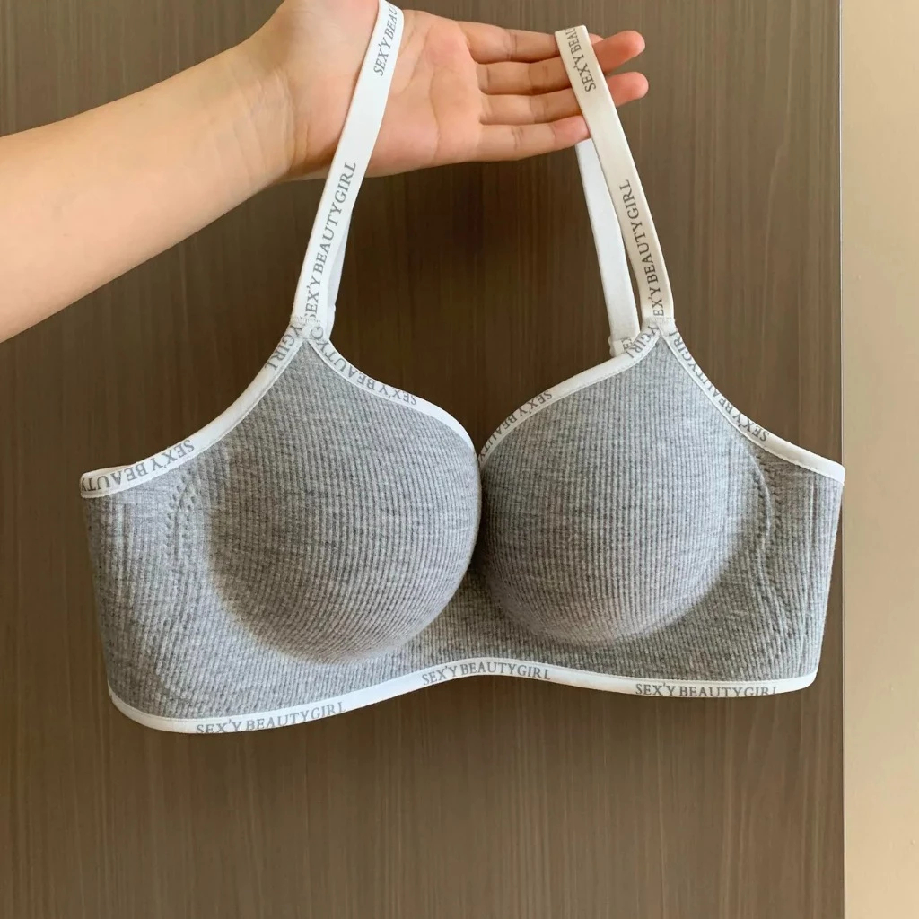 [Peinn] Áo Ngực Cotton Mút Dày 3cm Nâng Ngực Không Gọng Mềm Mại Thoải Mái Mặc Thường Ngày