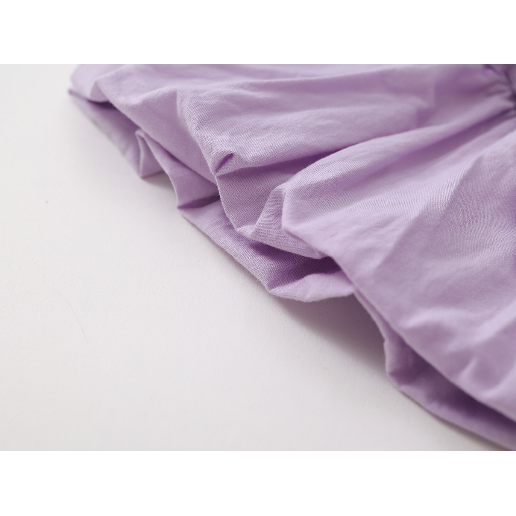 Sét Bộ Bé Gái, Set  Áo Kèm Chân Váy Bí Dễ Thương Chất Liệu Cotton Mềm Mại Thấm Hút Mồ Hôi