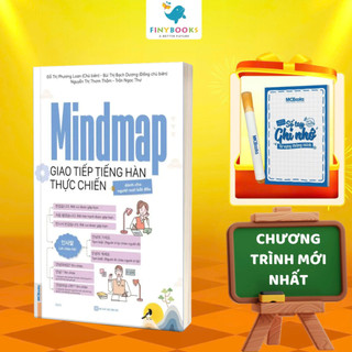 Sách - Mindmap Giao Tiếp Tiếng Hàn Thực Chiến Cho Người Mới Bắt Đầu