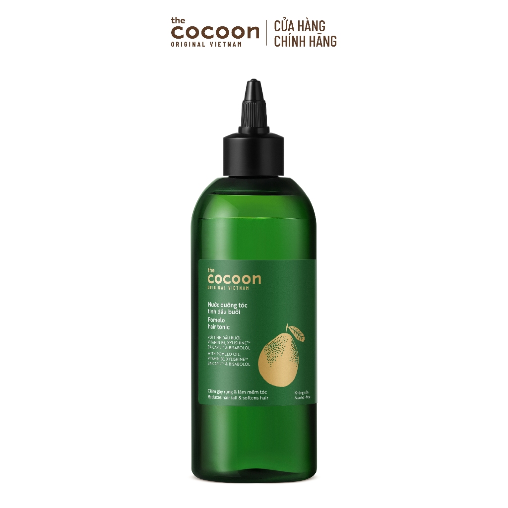 [MUA 2 GIẢM 40%] Combo 1 Nước dưỡng tóc tinh dầu bưởi 310ml + 1 Gel tắm đường thốt nốt Cocoon 500ml
