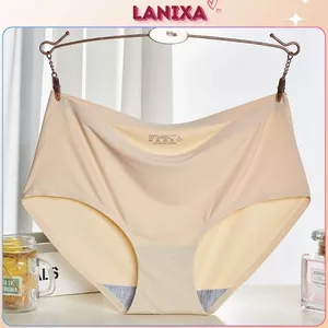 Quần lót nữ su đúc không đường may co giãn thấm hút tốt đáy 2 lớp cotton kháng khuẩn LANIXA L840 -CB