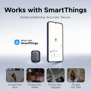 UGREEN Tracker Samsung Định Vị Làm Việc Với SmartThings Vị Trí Toàn Cầu Lịch Sử Vị Trí Chỉ Kiểm Tra Cho Samsung Galsxy