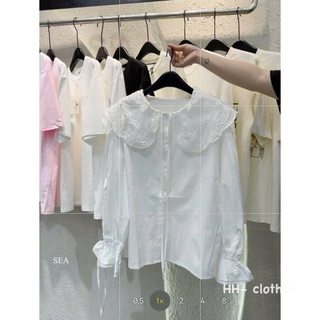 Áo sơ mi bèo dài tay buộc