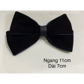 tag gài áo nơ nhung nơ xinh phong cách hàn quốc nhẹ nhàng-video shop tự quay
