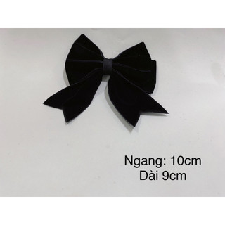 tag gài áo nơ nhung nơ xinh phong cách hàn quốc nhẹ nhàng-video shop tự quay