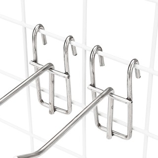 Móc treo lưới, Móc cài lưới 2 tầng treo phụ kiện, treo đồ chất liệu dày dặn, bền đẹp