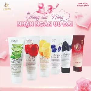 Gel Tẩy Da Chết Arrahan Hoa Quả Làm Trắng Da, Loại Bỏ Lớp Sừng Giúp Da Ẩm Mịn180ml