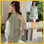 Set áo Tơ Voan Cố Yếm Đính Hoa Kèm Chân Váy Cạp Chun Tiêu Thư siêu xinh sẵn hàng siêu xinh