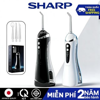 BH 24 Tháng/Máy Tăm Nước Sạc Không Dây Mang Đi Du Lịch 3 Chế Độ 3 Vòi Xịt Bình Nước Tháo Rời 200mL cho Người Niềng Răng
