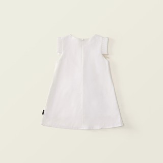 Váy Cho Bé Gái, Váy Thiết Kế Tiểu Thư Phối Hoa 3D Sang Chảnh Chất Liệu Cotton Mềm Mại