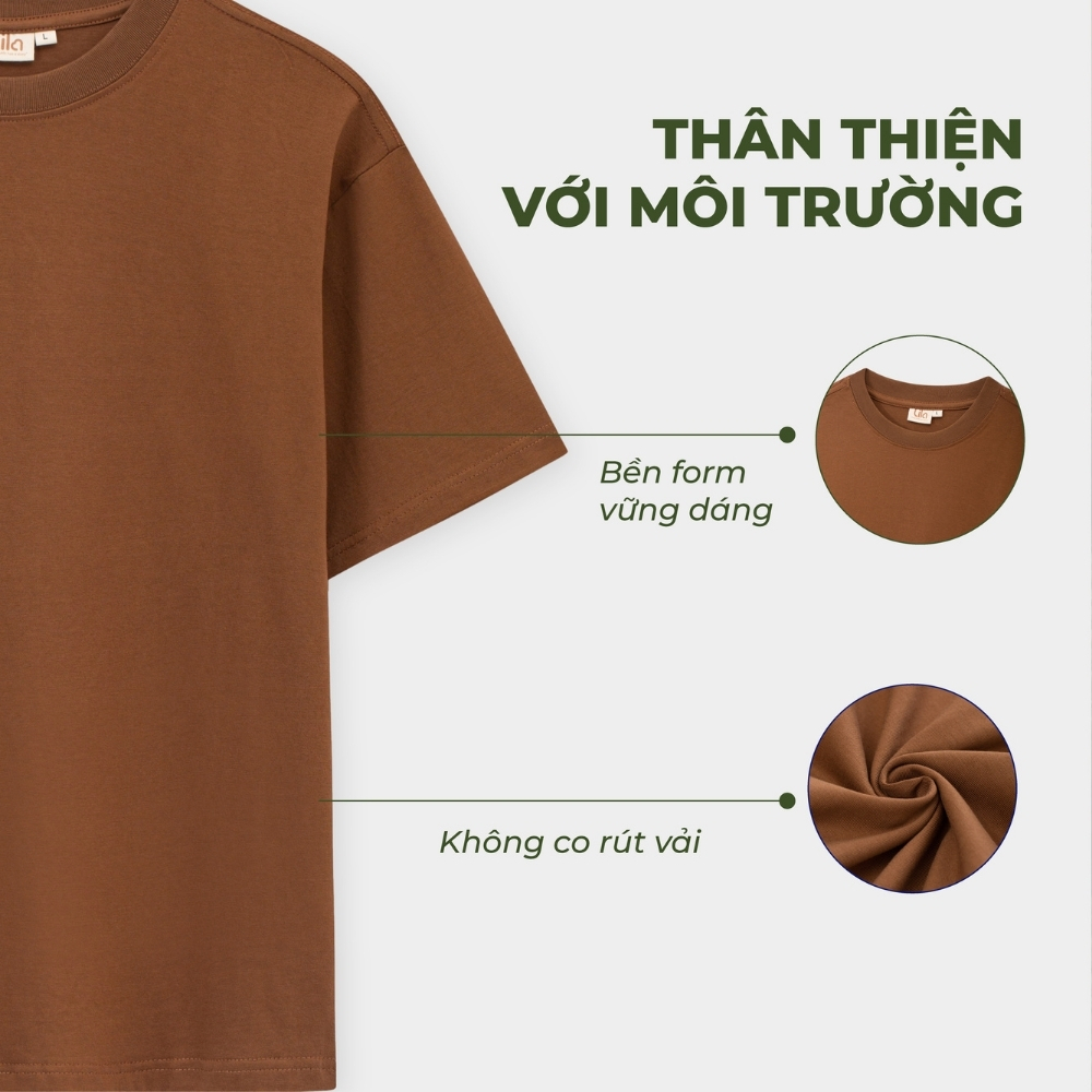 Áo thun nam nữ, áo phông unisex Initial thêu theo yêu cầu chất cotton mềm mịn - Lila đồ đôi
