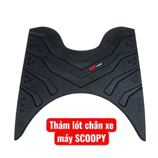 Thảm lót xe máy SCOOPY cao su chất lượng loại Dày