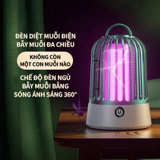 ZiinLife Đèn Diệt Muỗi Điện Tử, Hút Muỗi Bằng Quạt, Bẫy Côn Trùng Trong Nhà Và Ngoài Trời, Hiệu Quả, An Toàn