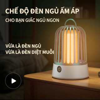 ZiinLife Đèn Diệt Muỗi Điện Tử, Hút Muỗi Bằng Quạt, Bẫy Côn Trùng Trong Nhà Và Ngoài Trời, Hiệu Quả, An Toàn