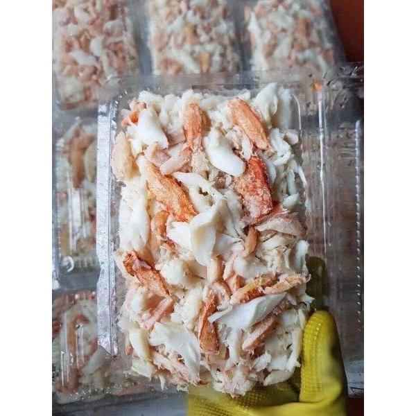 [HỎA TỐC HCM] Thịt ghẹ bóc sẵn Thế Giới Hải Sản, thịt nghẹ loại 1 hàng tươi mỗi ngày, nấu canh, nấu soup