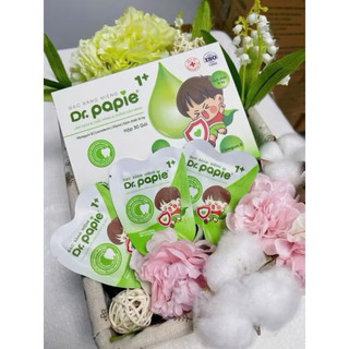 Gạc Răng Miệng Phòng Ngừa Sâu Răng Sún Răng Cho Bé Dr. Papie 1+ - Gạc răng miệng cho bé