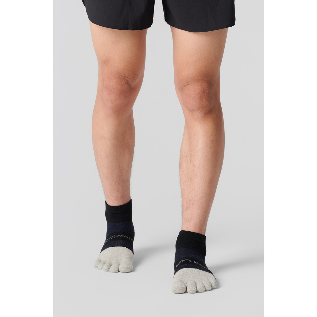 [MUA 2 GIẢM 5%]Tất thể thao nam nữ cổ ngắn Xỏ Ngón Chạy Bộ Coolmate