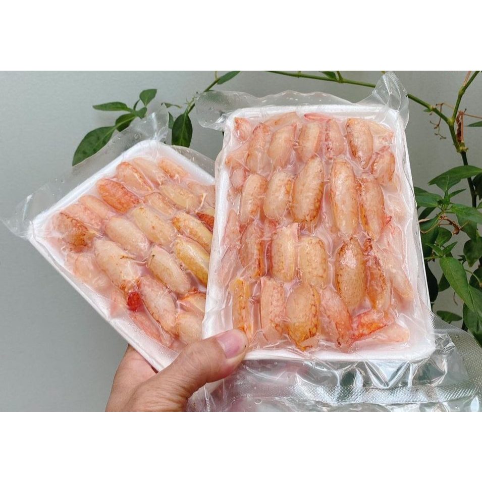[HỎA TỐC HCM] 200g Thịt càng ghẹ bóc sẵn Thế Giới Hải Sản, thịt nghẹ càng to, hàng tươi mỗi ngày, nấu canh, nấu soup