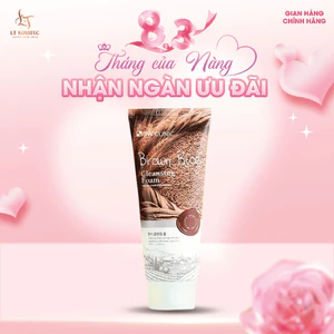 Sữa rửa mặt 3W Clinic chiết xuất từ gạo làm sáng mịn da sạch lỗ chân lông 100ml Hàn Quốc