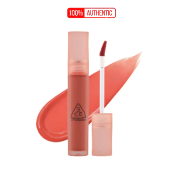 Son Kem 3CE Blur Water Tint Dear March Son Tint Cam Hồng Nude Sữa Mịn Lì Hiệu Ứng Blur