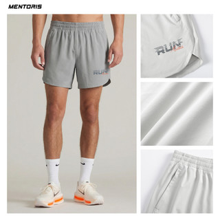 Quần Đùi Thể Thao Nam MENTORIS Vải Gió Cao Cấp, Form Dáng Gọn Gàng, Phù Hợp Tập Gym Chạy Bộ MSR2615