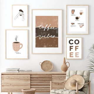 Tranh Canvas Treo Tường Tối Giản BH234 - Tranh Decor, Trang Trí Quán Nước, Quán Cafe, Nhà Hàng Cao Cấp