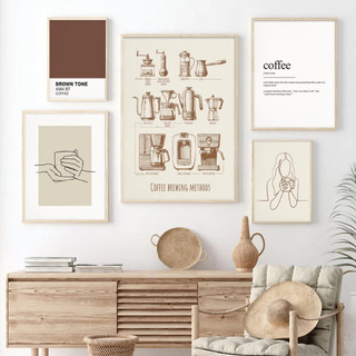 Tranh Canvas Treo Tường Tối Giản BH234 - Tranh Decor, Trang Trí Quán Nước, Quán Cafe, Nhà Hàng Cao Cấp